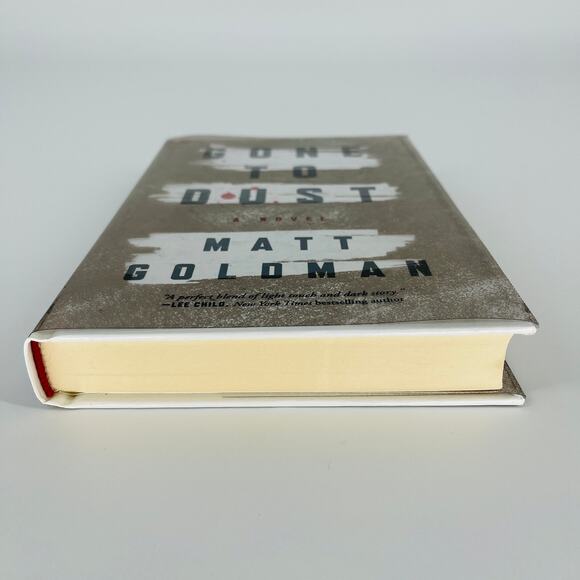 Gone To Dust, a hardcover book / novel by Matt Goldman - Good Used Condition - Picture 2 of 11